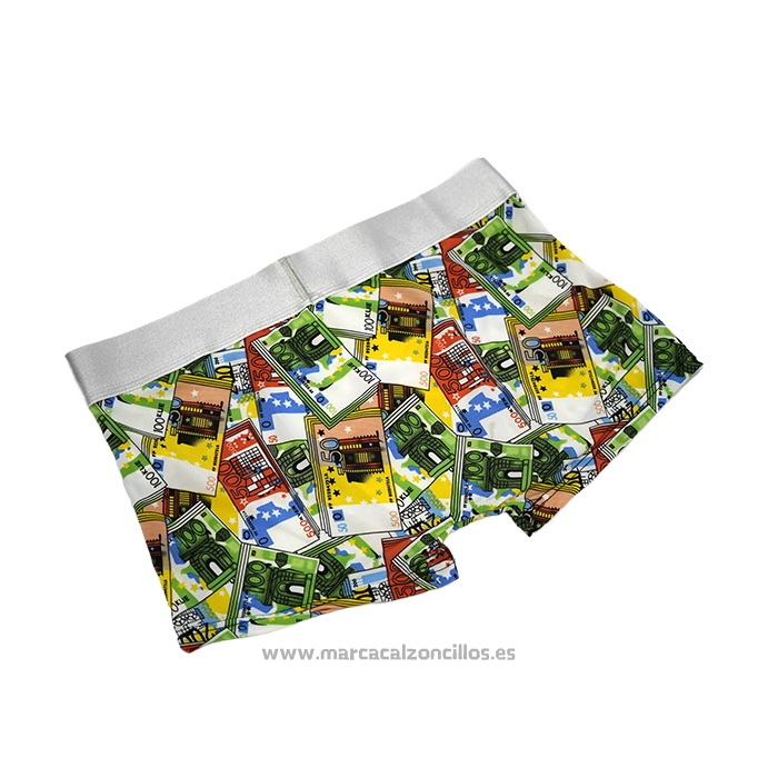 Boxer Calvin Klein Hombre Prints Colors Verde